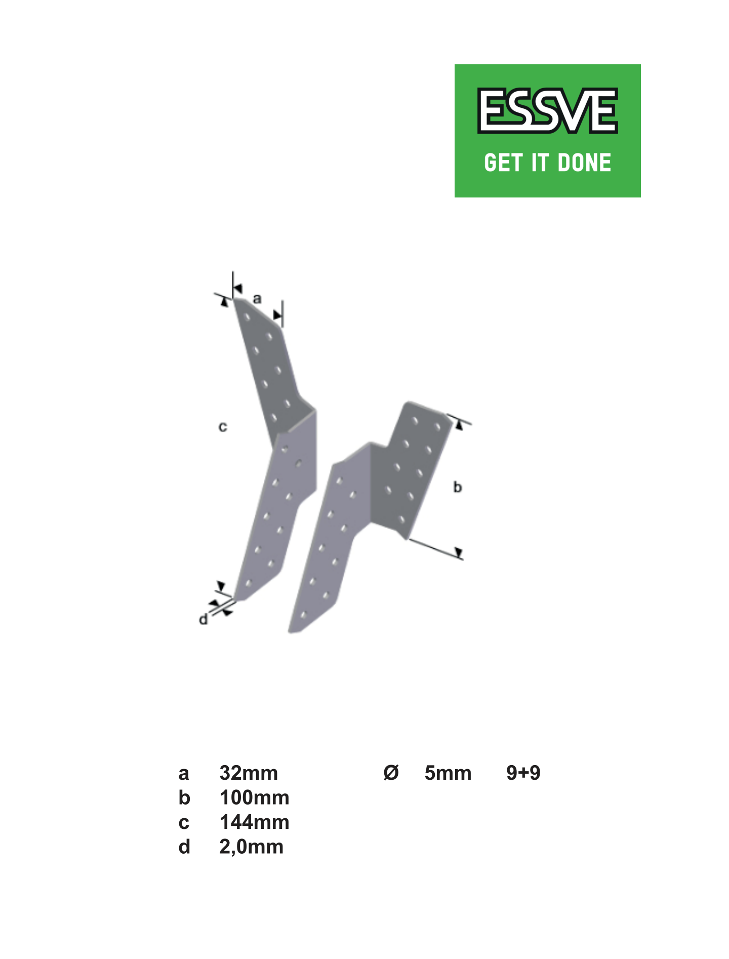 VÄXELJÄRN 55X170X2-HÖGER