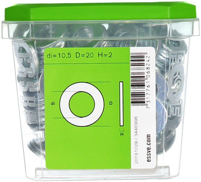 PLANBRICKA ESSVE DIN 125 FZB M10 100ST