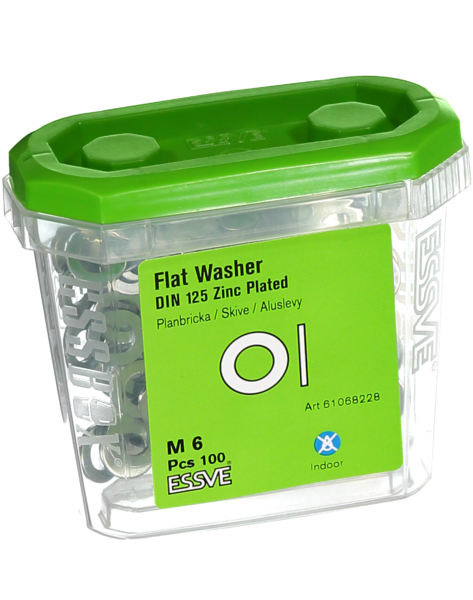 PLANBRICKA ESSVE DIN 125 FZB M6 100ST