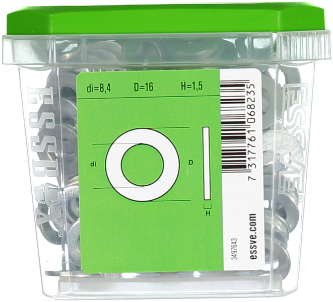 PLANBRICKA ESSVE DIN 125 FZB M8 100ST