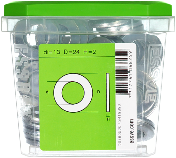 PLANBRICKA ESSVE DIN 125 FZB M12 50ST