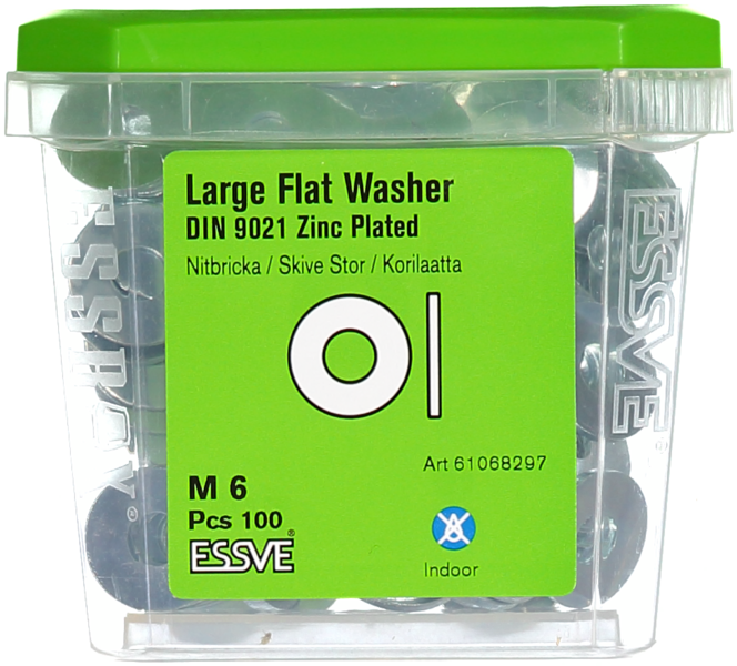 NITBRICKA ESSVE DIN 9021 FZB M6 100ST