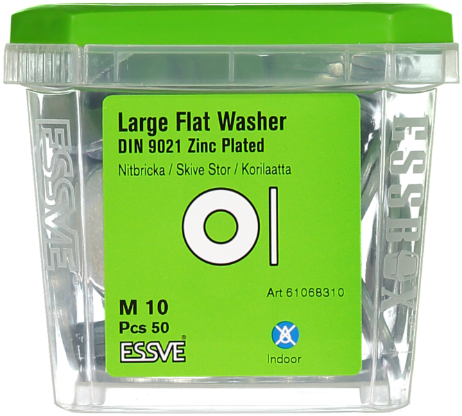 NITBRICKA ESSVE DIN 9021 FZB M10 50ST