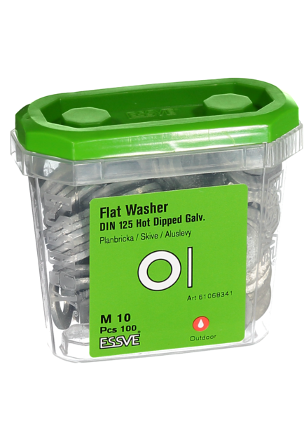 PLANBRICKA ESSVE DIN 125 FZV M10 100ST