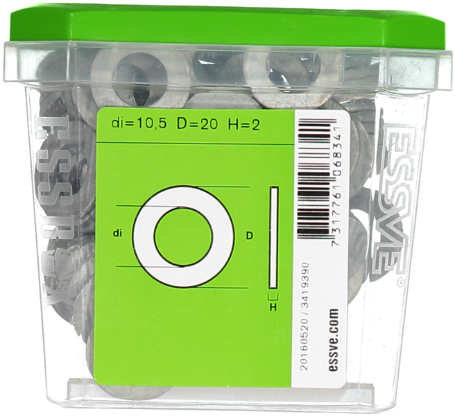 PLANBRICKA ESSVE DIN 125 FZV M10 100ST