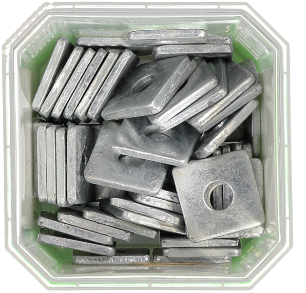 FYRKANTSBRICKA ESSVE DIN 436 FZV M8 50ST