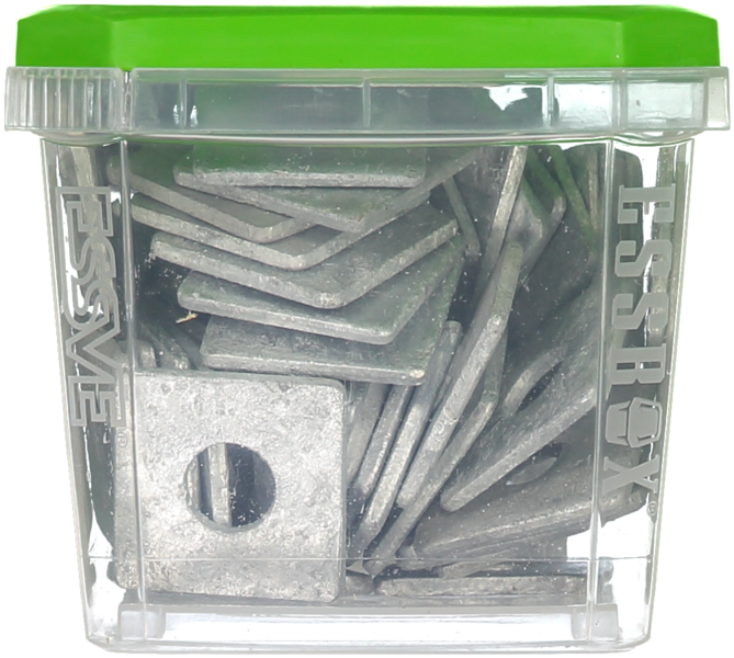 FYRKANTSBRICKA ESSVE DIN 436 FZV M10 50ST