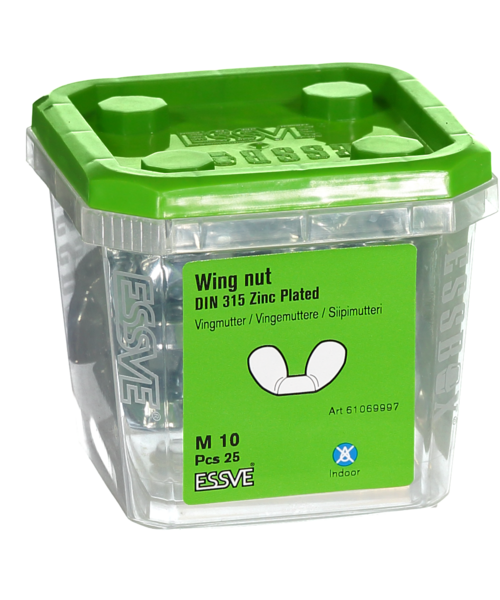 VINGMUTTER ESSVE DIN 315 FZB M10 25ST