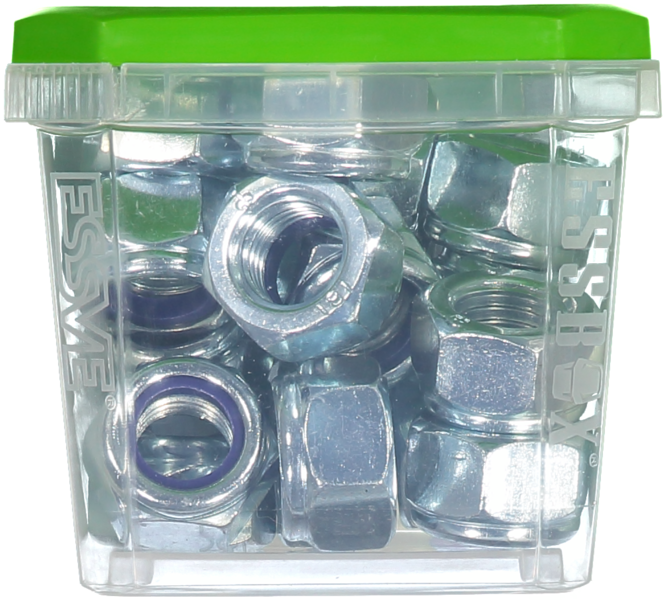 LÅSMUTTER ESSVE LÅG FZB M16 25ST