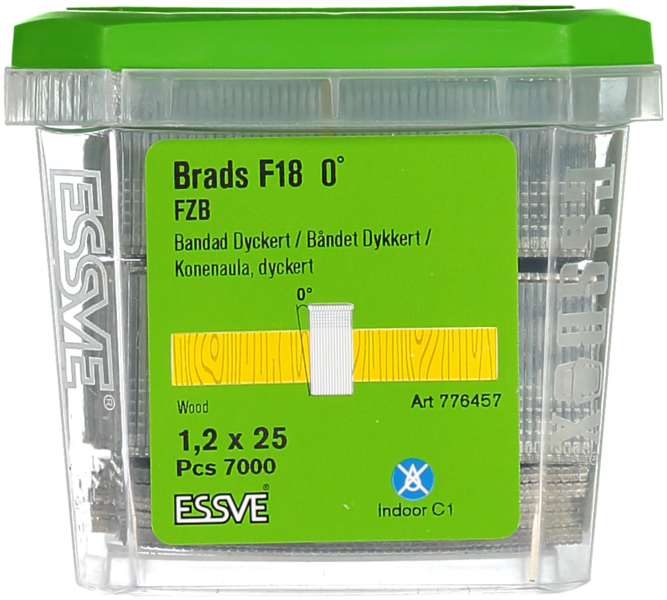 DYCKERT F18 0° 1,2X25MM 7000P MASKINDYCKERT BLANKFÖRZINKAD