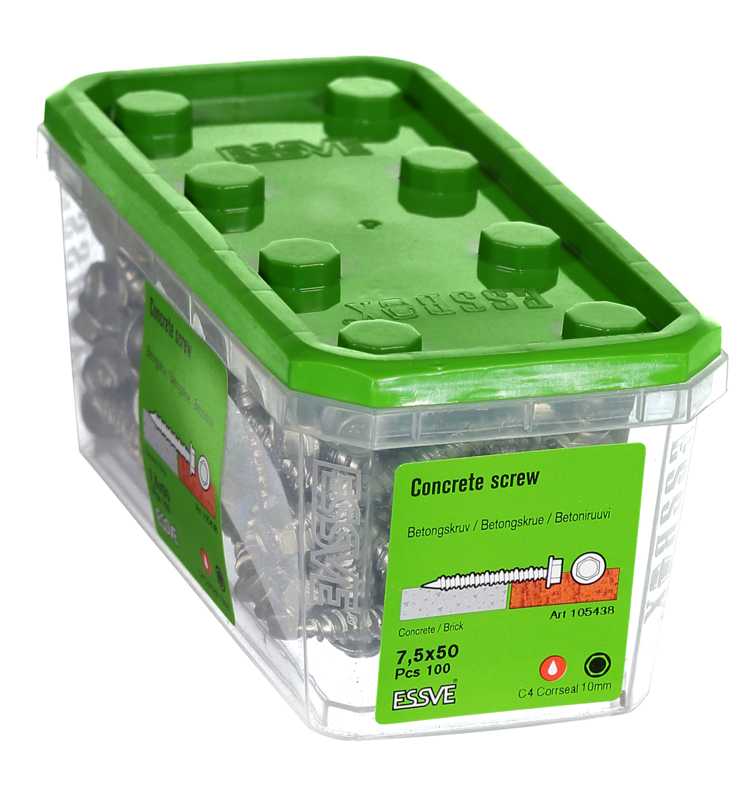 BETONGSKRUV 6K 7,5X50 100