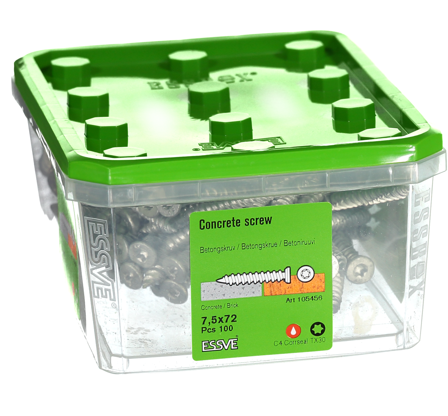 BETONGSKRUV FS 7,5X72 100