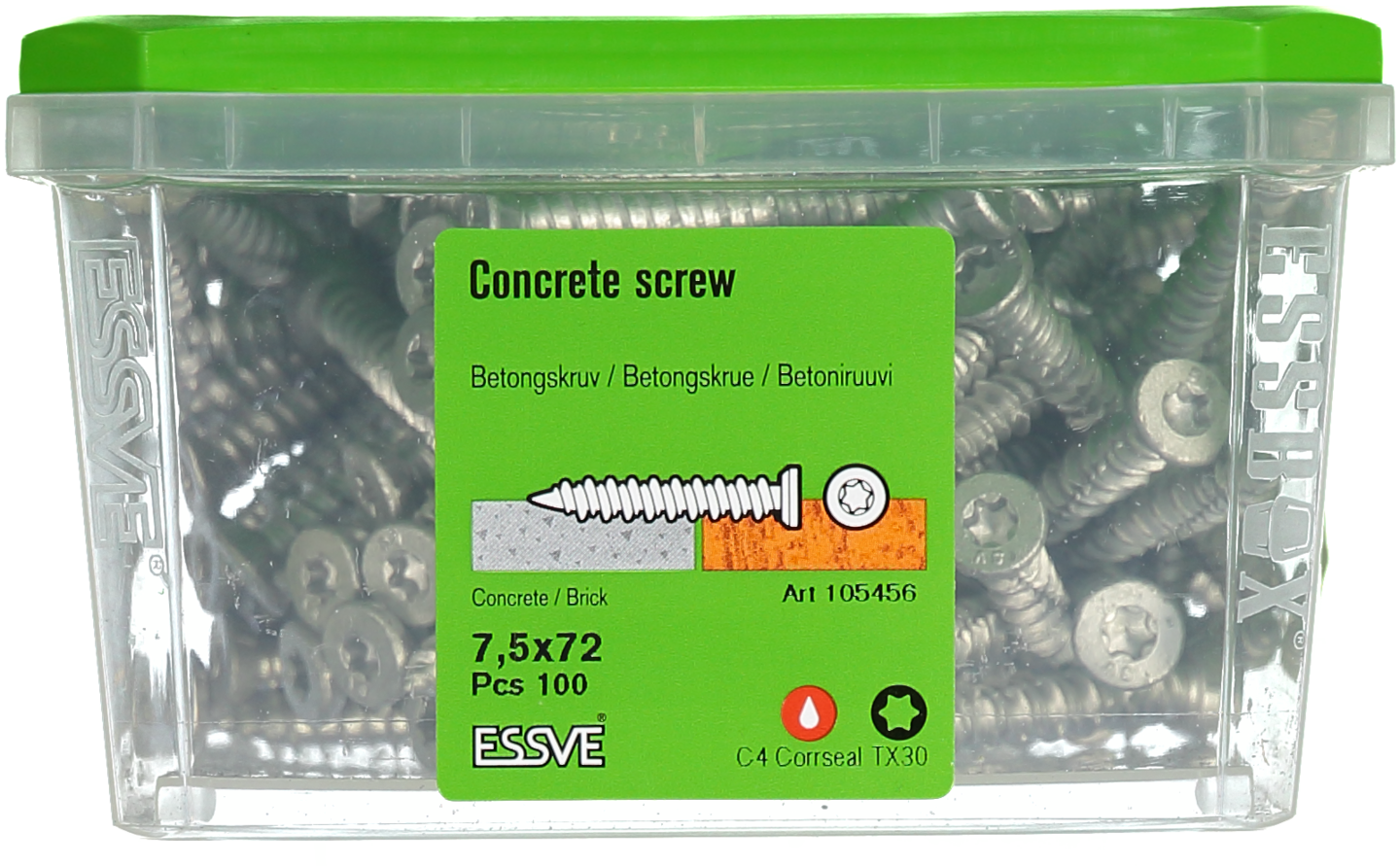 BETONGSKRUV FS 7,5X72 100
