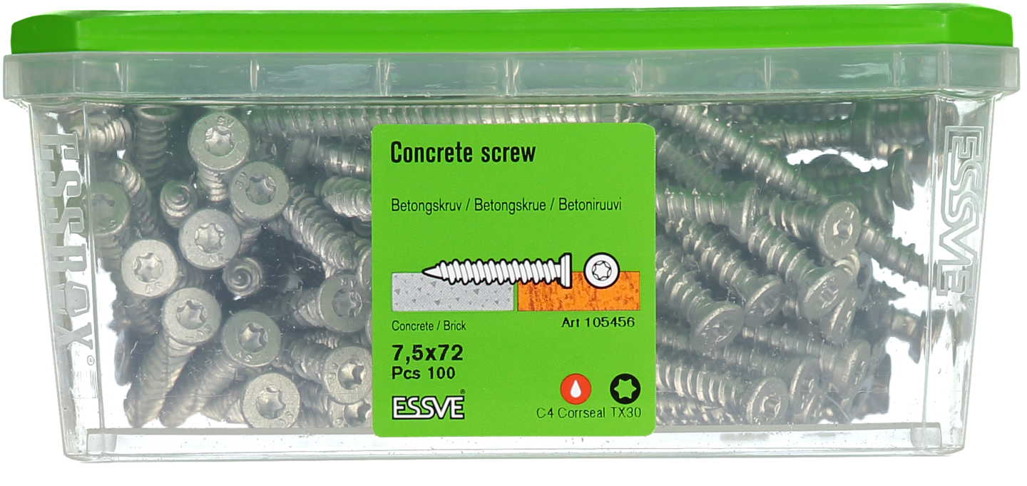 BETONGSKRUV FS 7,5X72 100