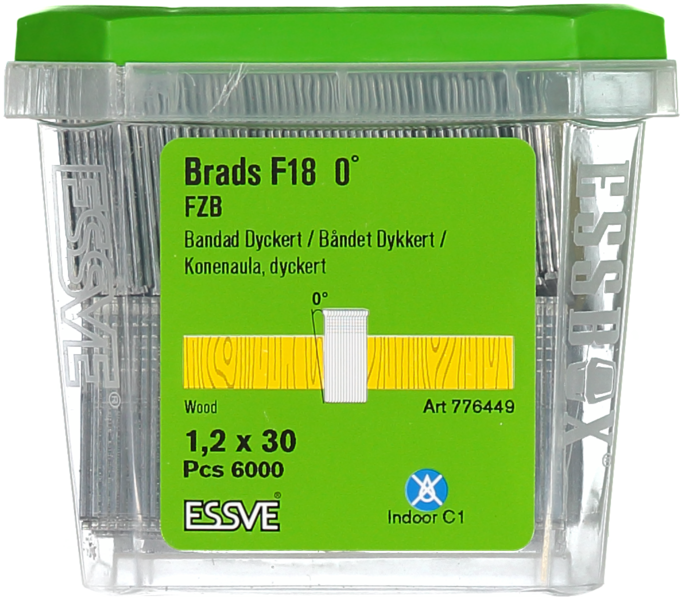 DYCKERT F18 0° 1,2X30MM 6000P MASKINDYCKERT BLANKFÖRZINKAD