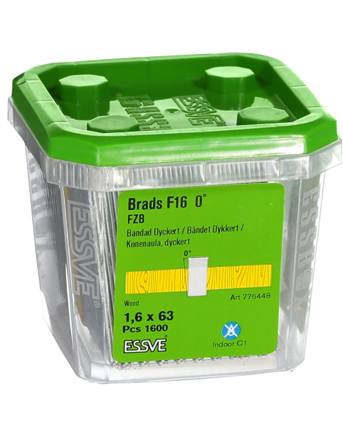 DYCKERT F16 0° 1,6X63MM 1600ST MASKINDYCKERT BLANKFÖRZINKAD