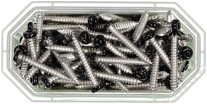 FÖNSTERBLECKSKRUV ESSVE ROSTFRI A2 SVART R1 3,5X25 200ST