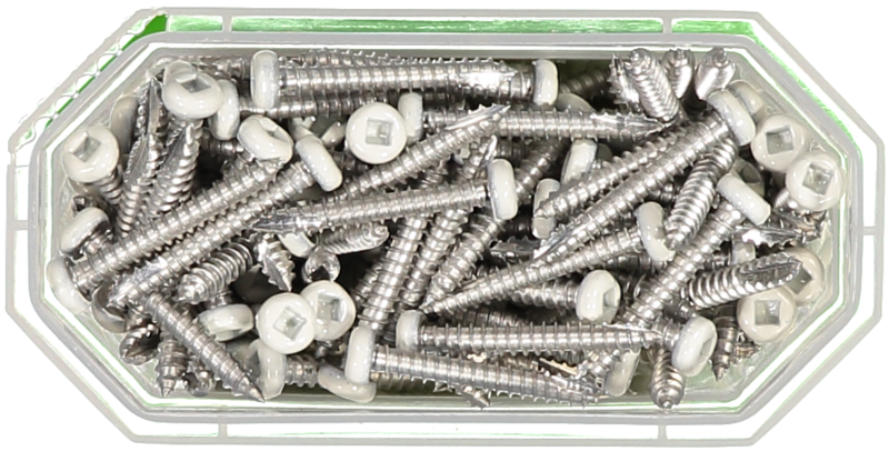 FÖNSTERBLECKSKRUV ESSVE ROSTFRI A2 VIT R1 3,5X25 200ST