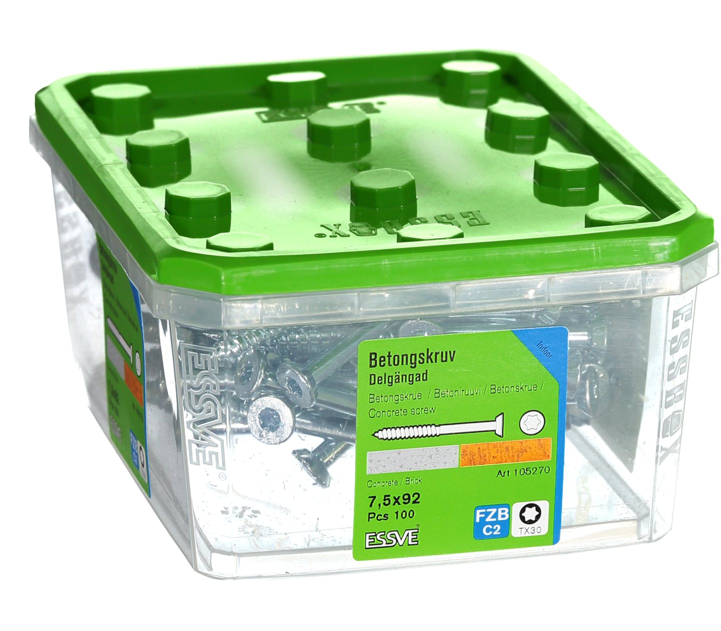 SYLLSKRUV FS 12MY 7,5X92 100ST