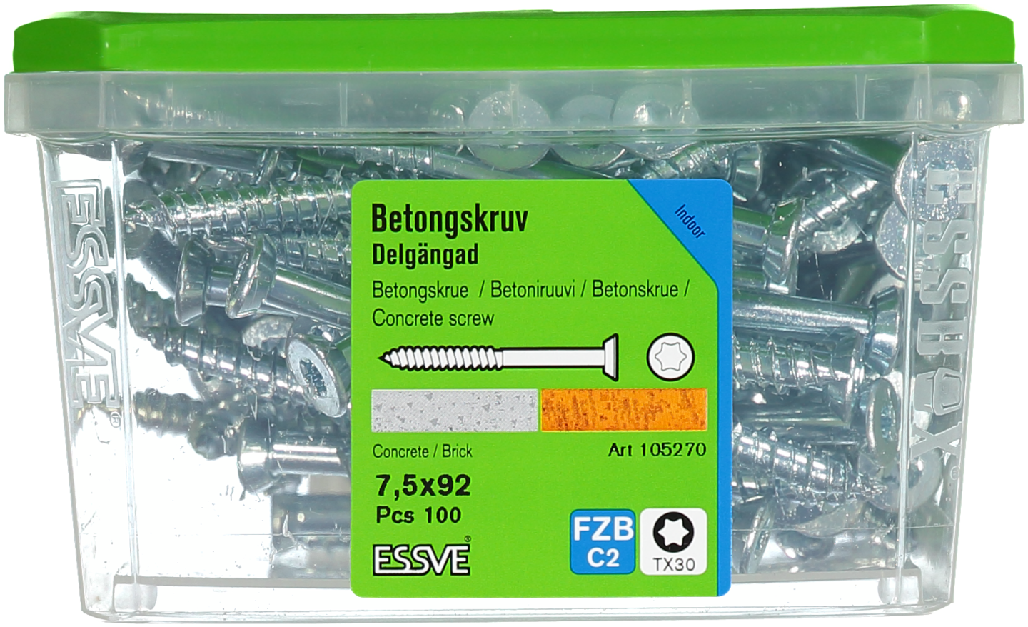 SYLLSKRUV FS 12MY 7,5X92 100ST