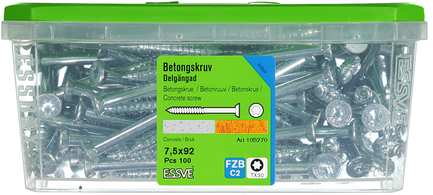 SYLLSKRUV FS 12MY 7,5X92 100ST