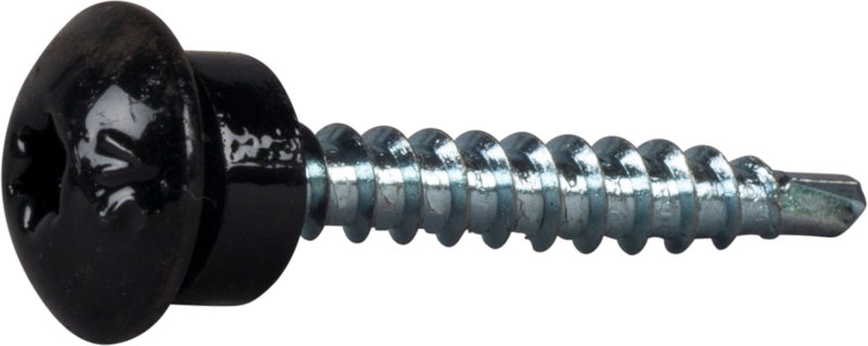 FARMARSKRUV ESSVE DECOR BORRSPETS SV RAL9011 TX25 FZB 4,8X35 250