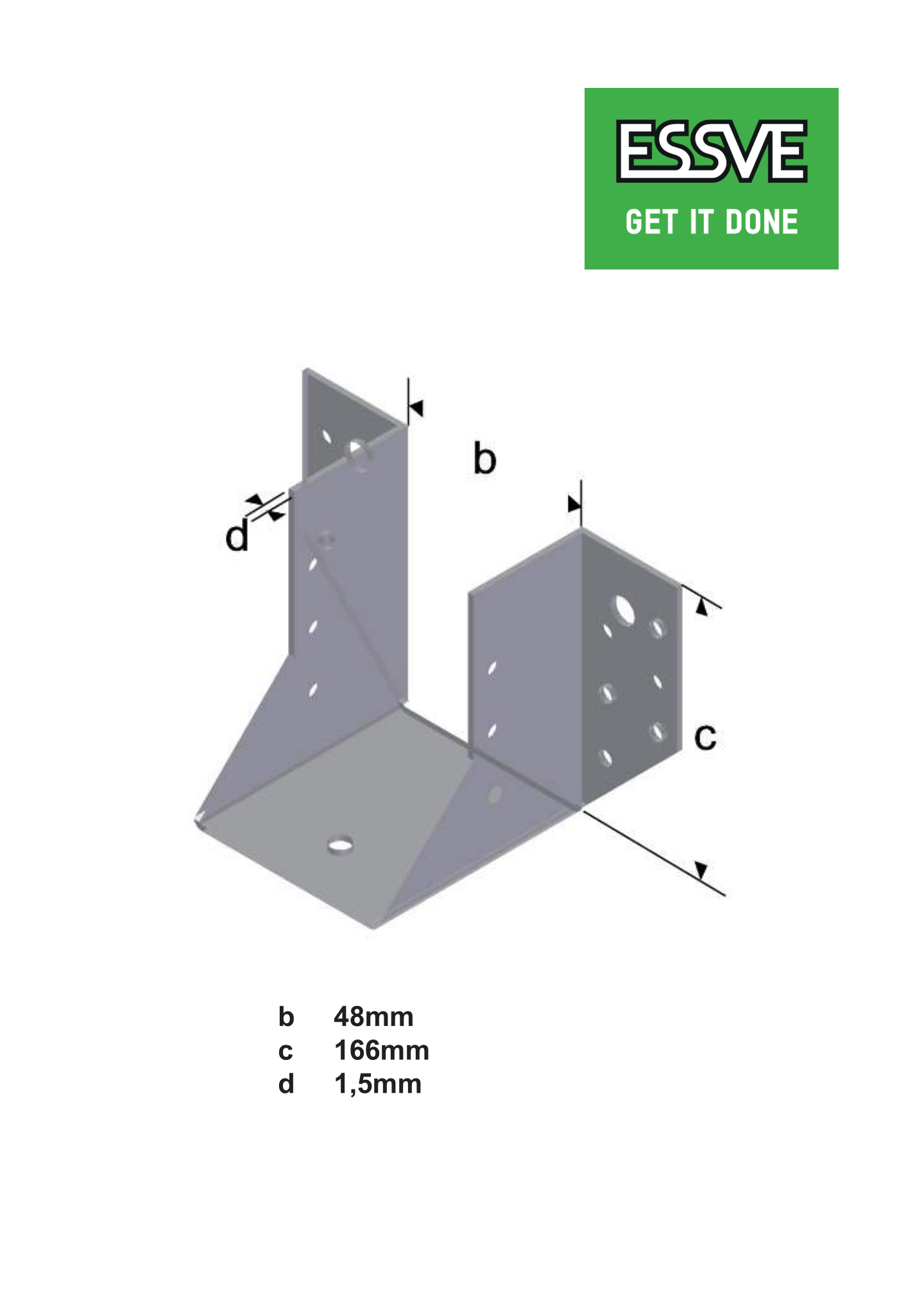 BALKSKO U PL LIMPA 48X166