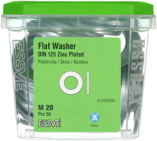 PLANBRICKA ESSVE DIN 125 FZB M20 50ST