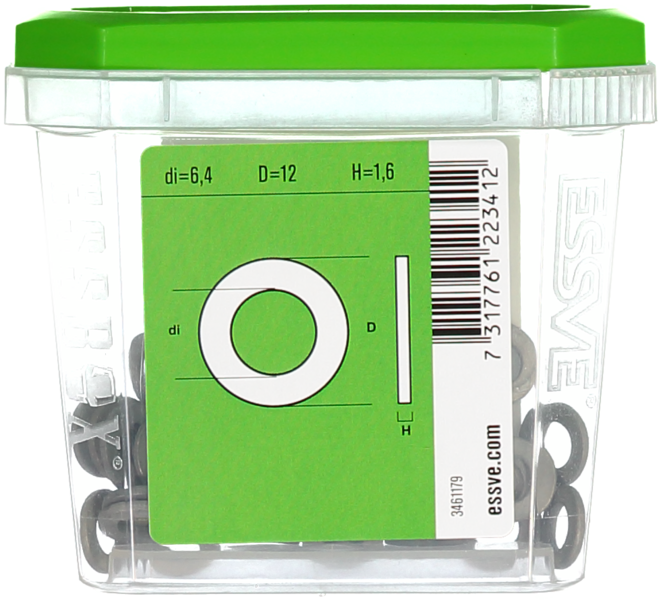 PLANBRICKA ESSVE DIN 125 FZV M6 50ST