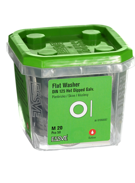 PLANBRICKA ESSVE DIN 125 FZV M20 50ST