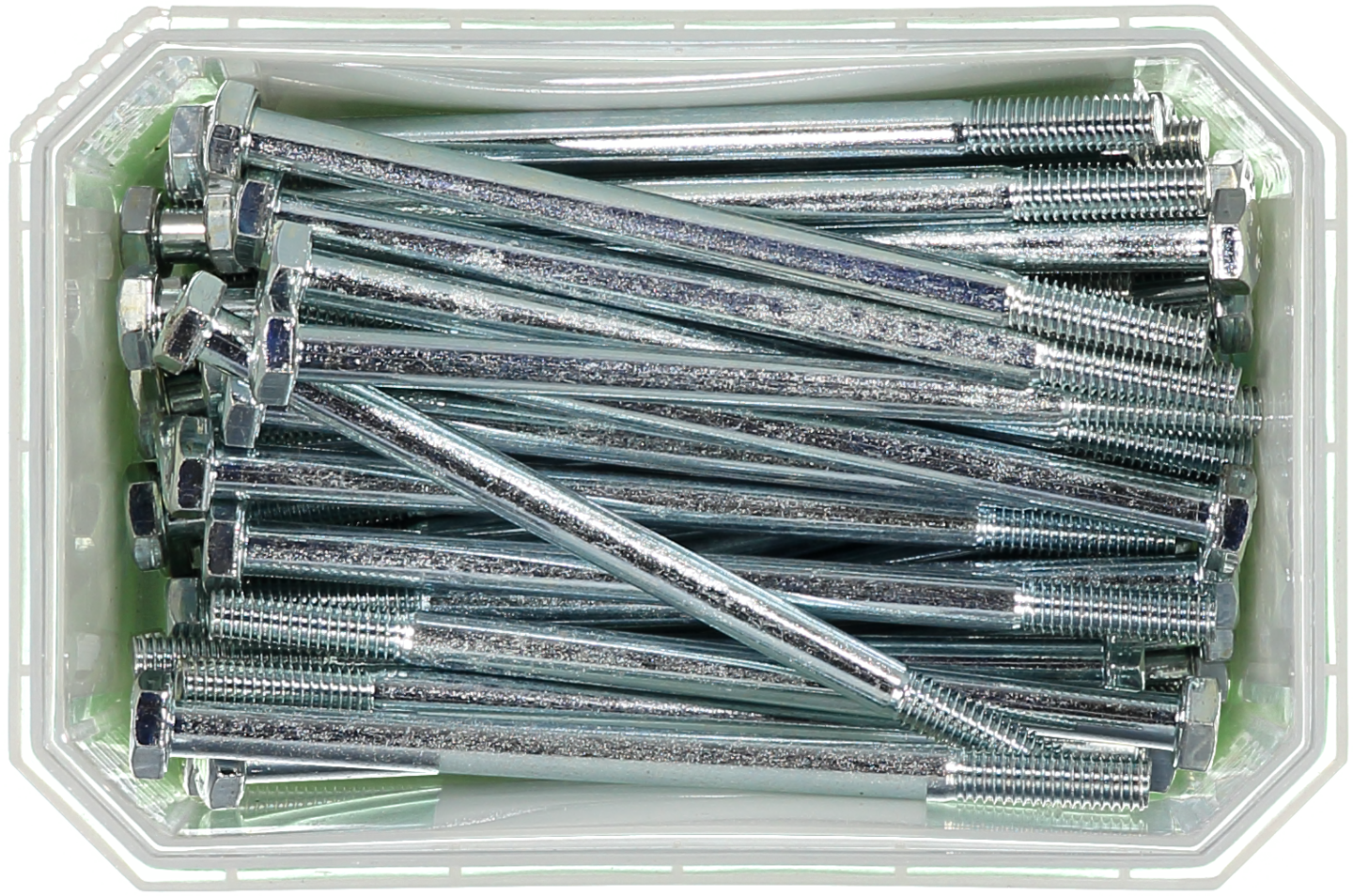 SEXKANTSKRUV D FZB M6X100 50ST