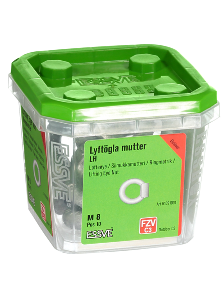 LYFTÖGLA LH FZV M8 10ST