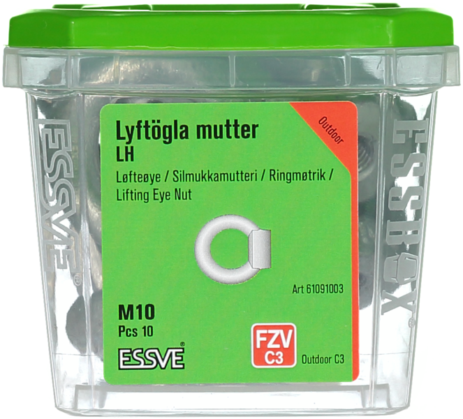 LYFTÖGLA LH FZV M10 10ST