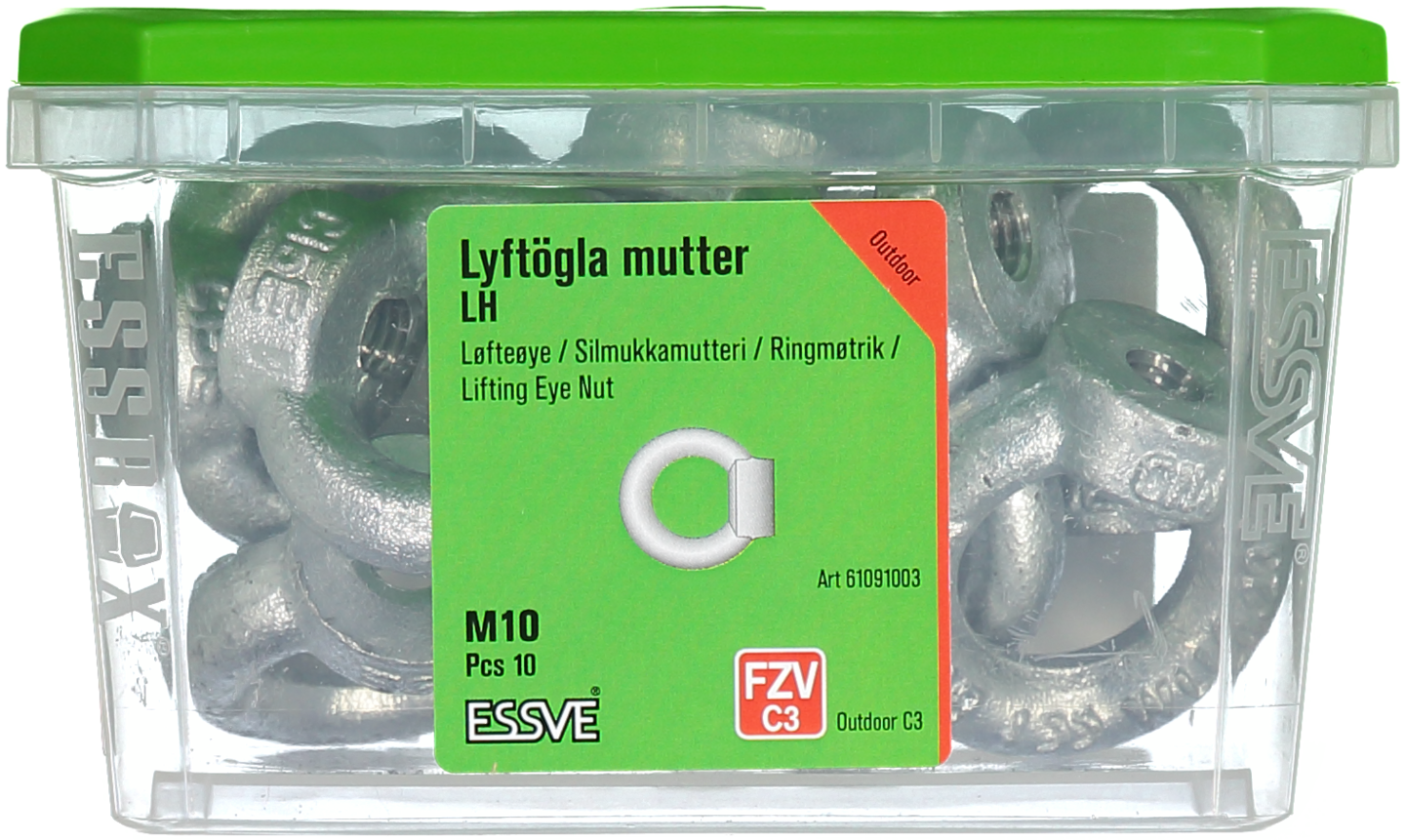 LYFTÖGLA LH FZV M10 10ST