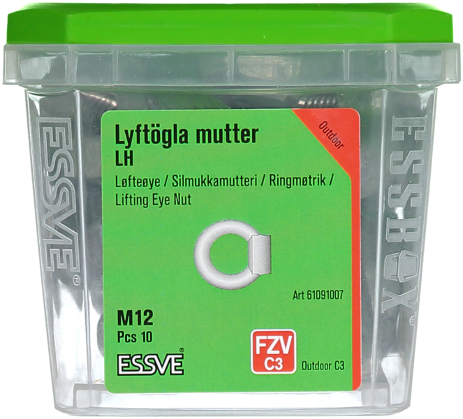 LYFTÖGLA LH FZV M12 10ST
