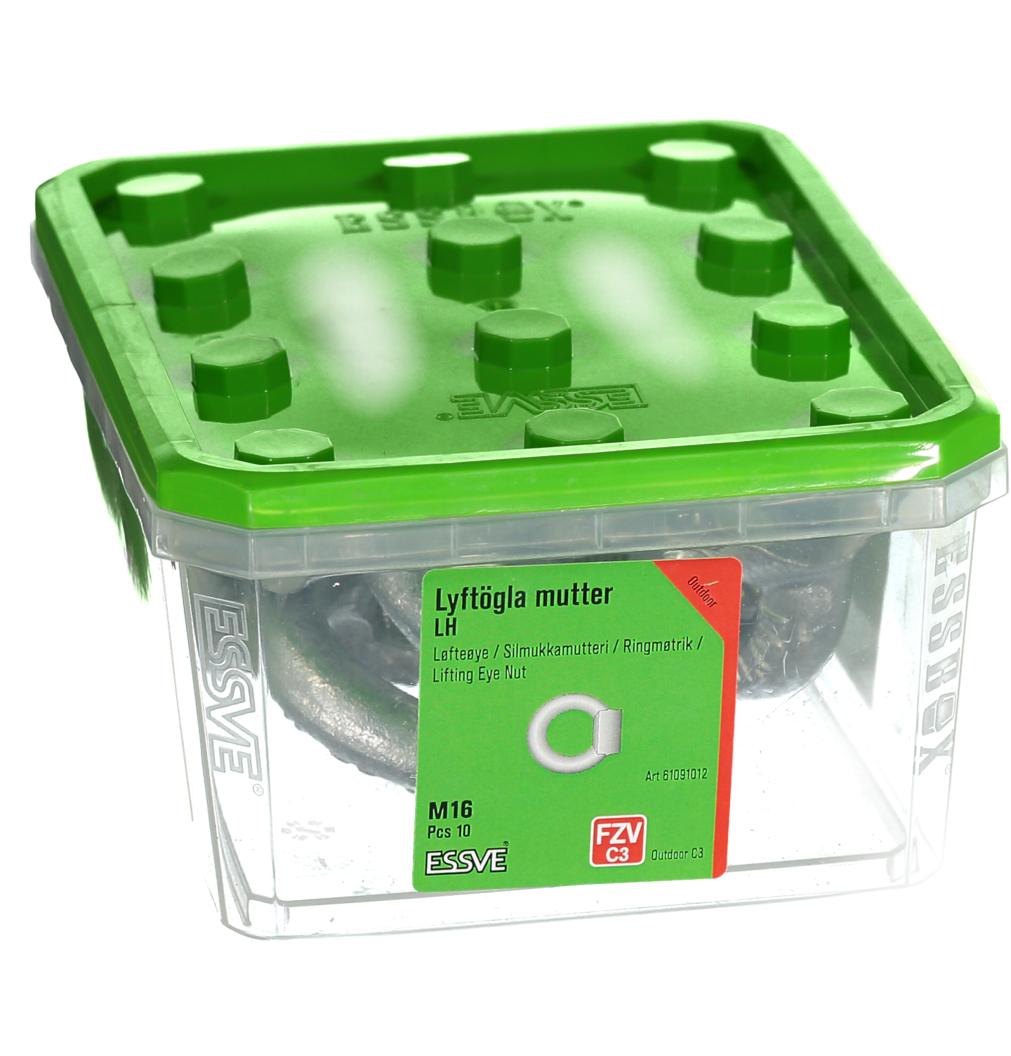 LYFTÖGLA LH FZV M16 10ST