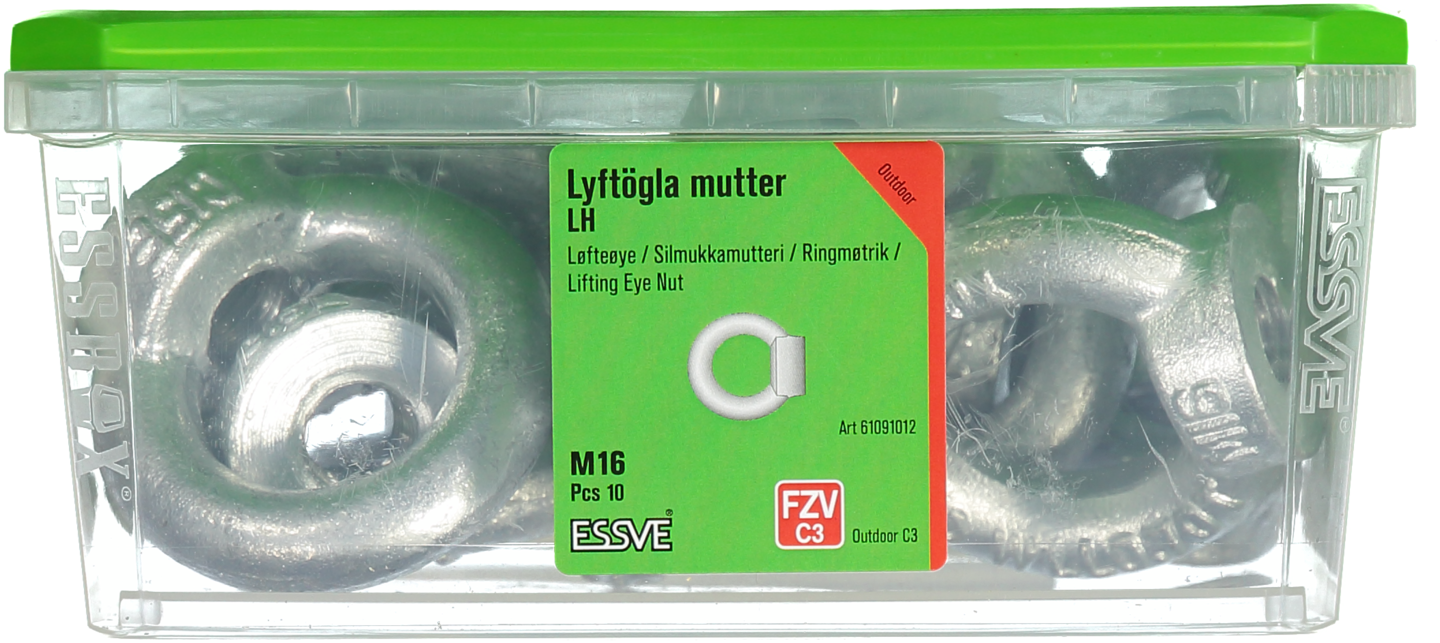 LYFTÖGLA LH FZV M16 10ST