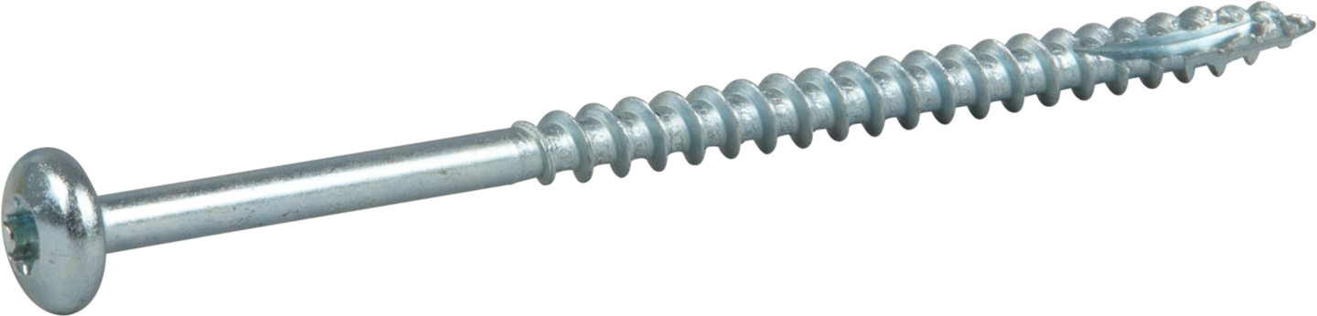 TRÄSKRUV ESSVE CUT 5X90 KULLRIG SK FÖRZINKAD TX25