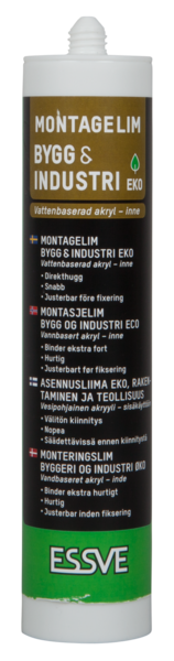 MONTAGELIM BYGG&IND EKO VIT PATRON