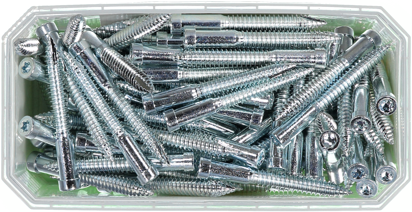 TRÄSKRUV INDU-PROG 8X65 100ST TX30 TILL KARMHYLSA