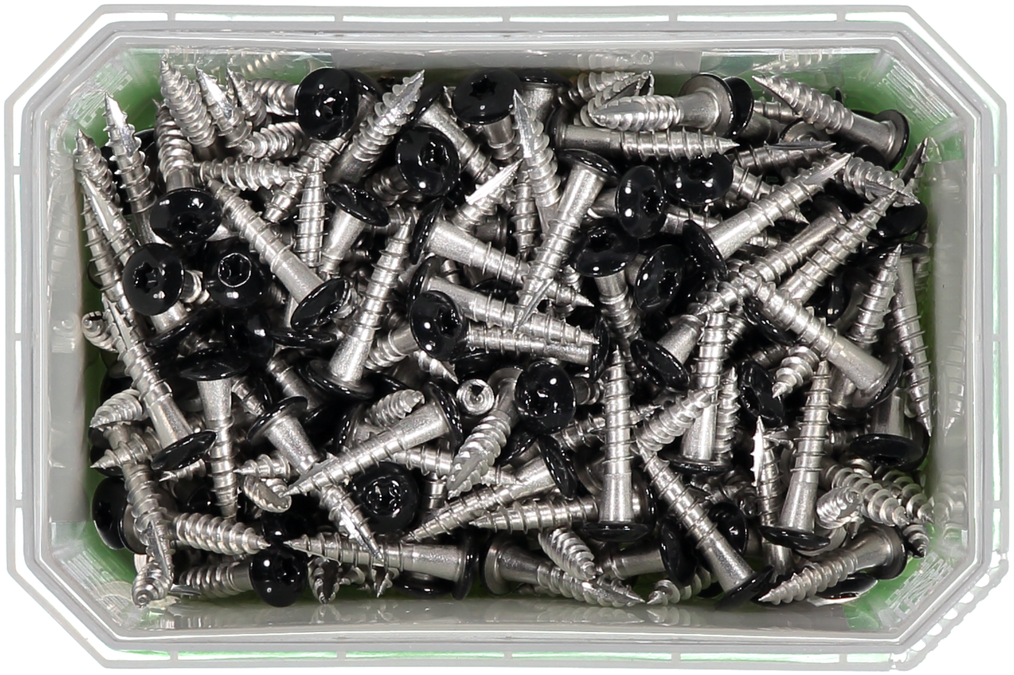 RÄNNKROKSKRUV SVART 4,8X25MM 250ST