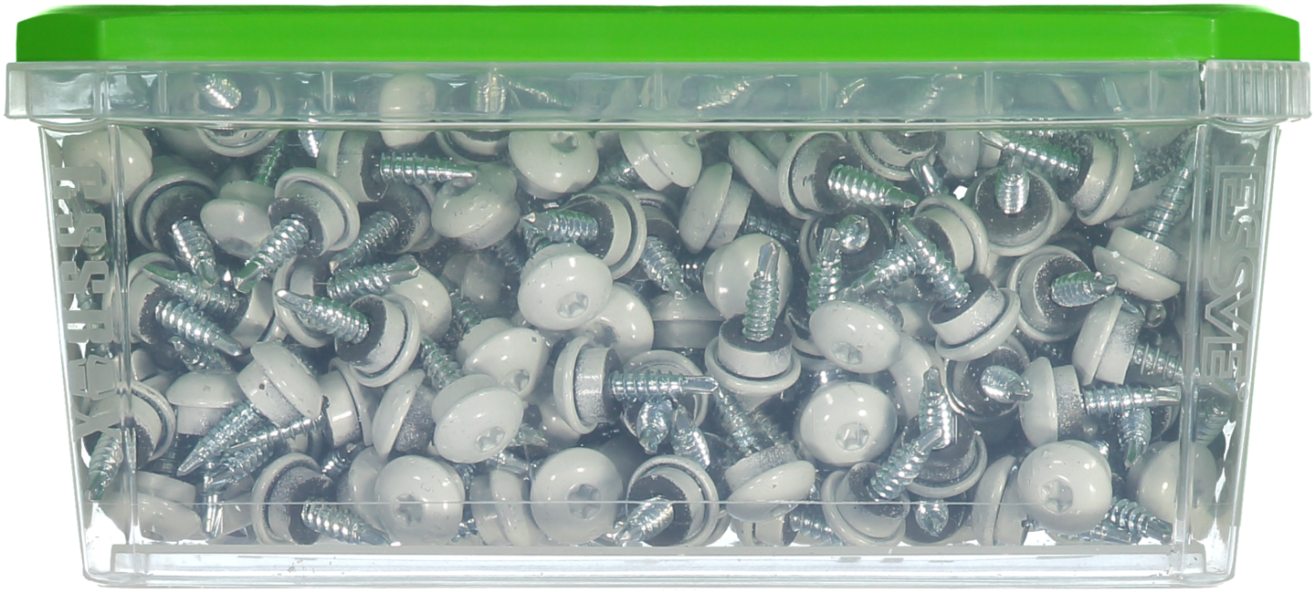 FARMARSKRUV ESSVE DECOR BS LJUSGRÅ RAL 7035 TX25 FZB 4,8X20 250ST