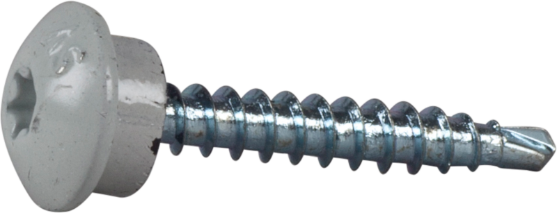 FARMARSKRUV ESSVE DECOR BS LJUSGRÅ RAL 7035 TX25 FZB 4,8X35 250ST