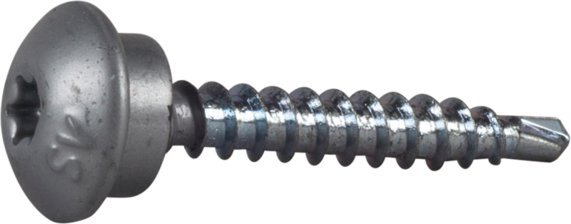 FARMARSKRUV ESSVE DECOR BS SILVER RAL 9006 TX25 FZB 4,8X35 250ST