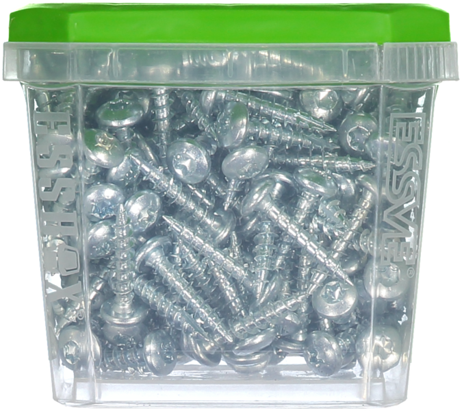 TRÄSKRUV ESSVE KULLRIGT HUVUD TX25 HELGÄNGAD FZB 5,0X25 200ST