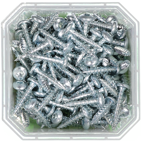 TRÄSKRUV ESSVE KULLRIGT HUVUD TX25 HELGÄNGAD FZB 5,0X25 200ST