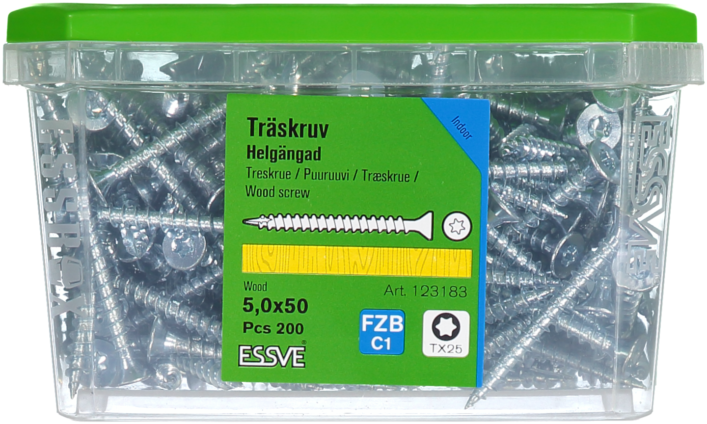 TRÄSKRUV HG FS INV 5,0X50 200 TX25