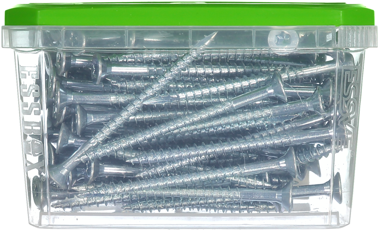 TRÄSKRUV ESSVE FÖRSÄNKT HUVUD TX30 HELGÄNGAD FZB 6,0X80 100ST