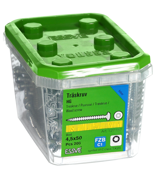 TRÄSKRUV HG KS INV 4,5X50 200 TX20
