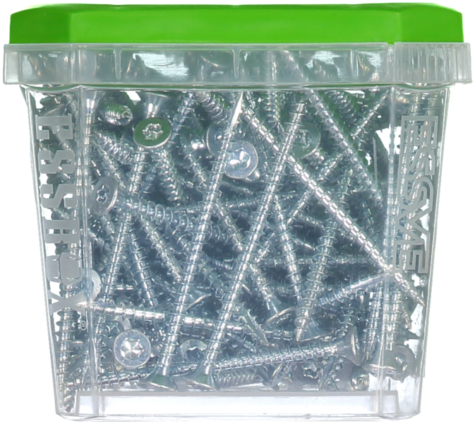 TRÄSKRUV ESSVE FÖRSÄNKT HUVUD TX20 HELGÄNGAD FZB 4,0X60 100ST